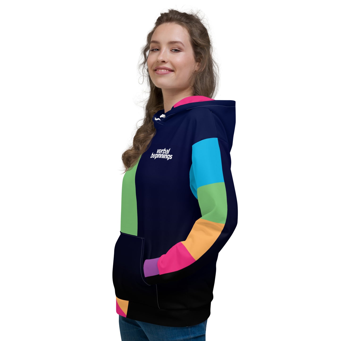 VB Unisex All Over Hoodie (Dark)