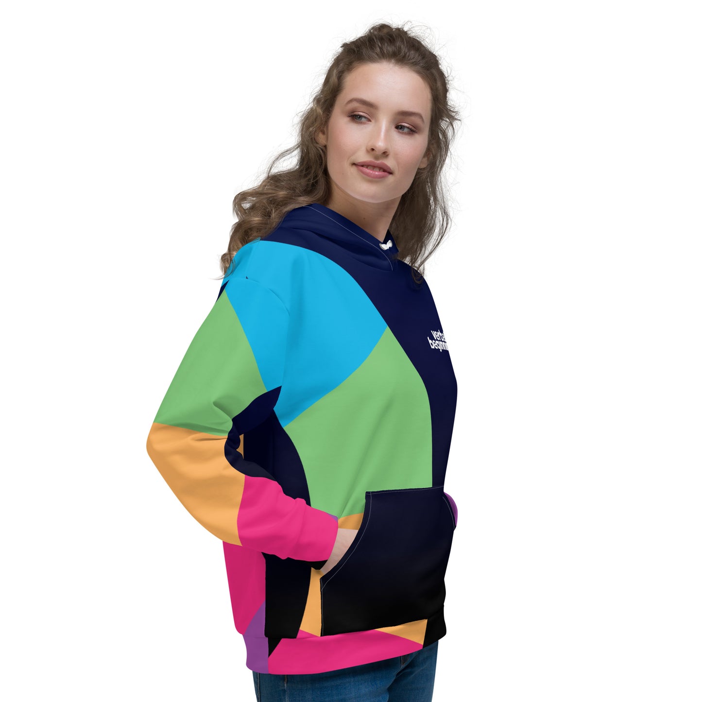 VB Unisex All Over Hoodie (Dark)