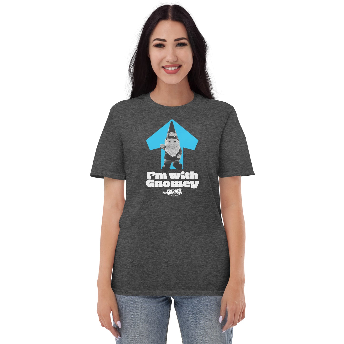 I'm with Gnomey - Unisex Short-Sleeve Tee