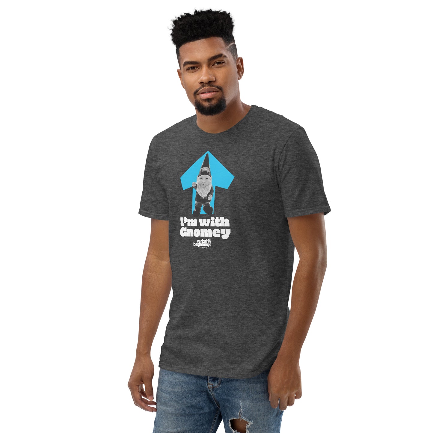 I'm with Gnomey - Unisex Short-Sleeve Tee