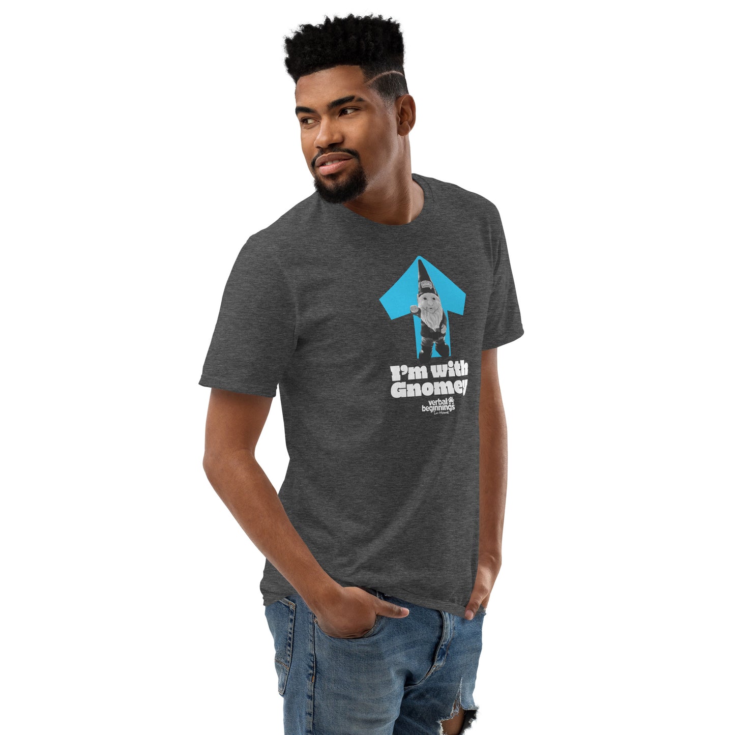 I'm with Gnomey - Unisex Short-Sleeve Tee